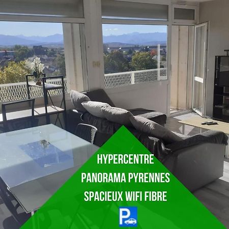 Cap Sud - 53M2- Vue Pyrenees- Hypercentre-Parking -Wifi Fibre Daire Tarbes Dış mekan fotoğraf